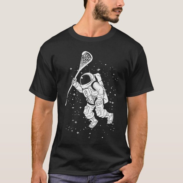 T-shirt Lacrosse Player For Team College Lacrosse (Devant)