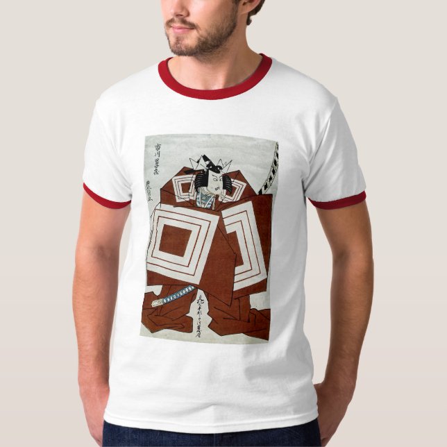 T-shirt L'acteur de Kabuki (Devant)