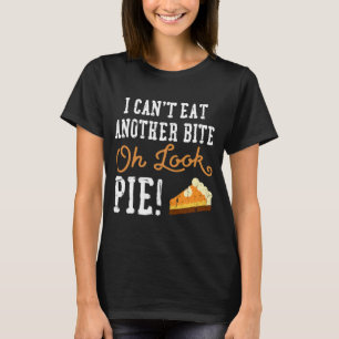 T-shirt L'Action de grâce de la famille ne peut pas manger