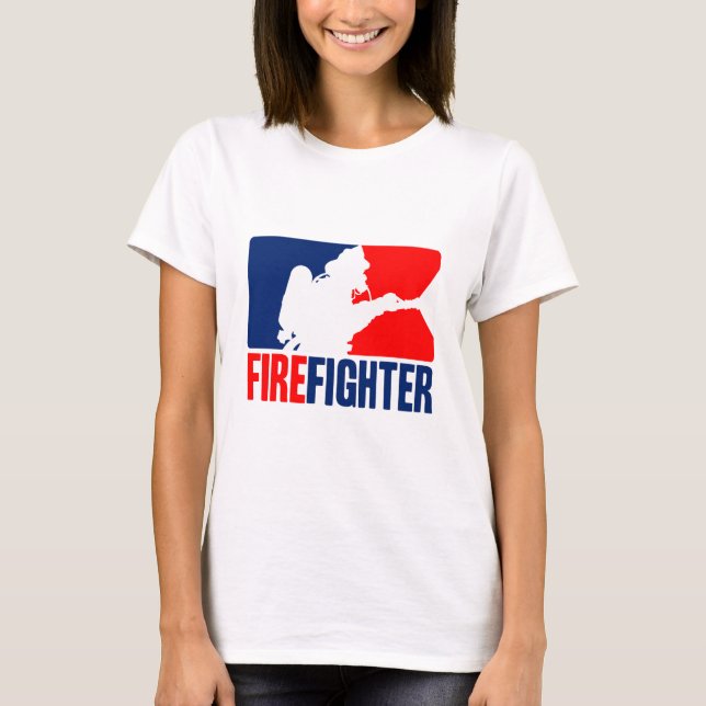T-shirt L'action de sapeur-pompier (Devant)