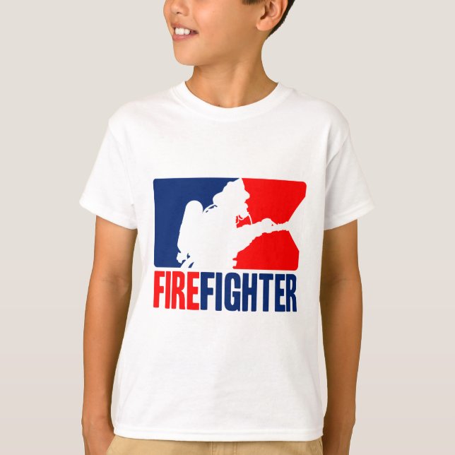 T-shirt L'action des pompiers (Devant)