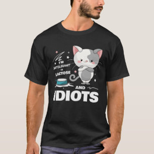 T-shirt Lactose Sarcastique Intolérant