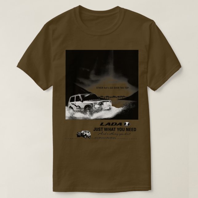 T-SHIRT LADA NIVA (2)  (Design devant)