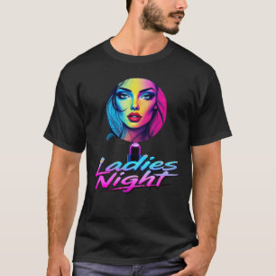 T-SHIRT LADIES NUIT NOUVEAU DESIGNER MODE TEL