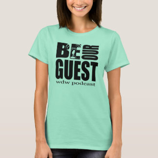 T-shirt Ladies Ringer Style Soyez Notre Guest Podcast T-Sh