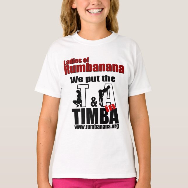 T-shirt LadiesofRumbanana (Devant)