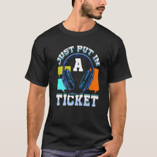 T-shirt L'Administrateur Informatique Juste Mis En Place U