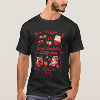 T-shirt L'administration scolaire est mon truc Principale 