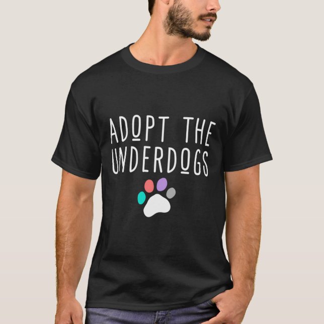 T-shirt L'Adoption De Chien Migneux Ou Le Don De Secourt D (Devant)