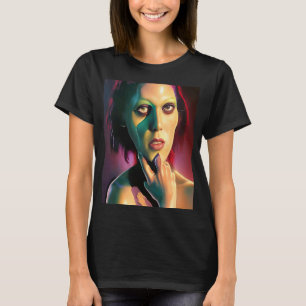 T-shirt Lady Frankenstein Scary Monster Halloween Favori