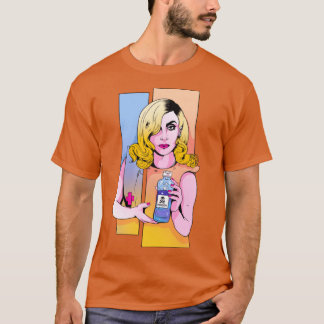 T-shirt Lady Gagaelephone Merch original illustration fami
