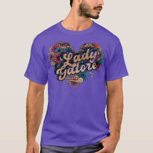 T-shirt Lady Galore VIGNETTE COULEUR VINTAGE