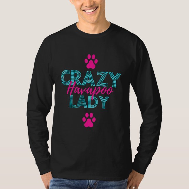 T-shirt Lady Havapoo Fou Ou Havapoo (Devant)