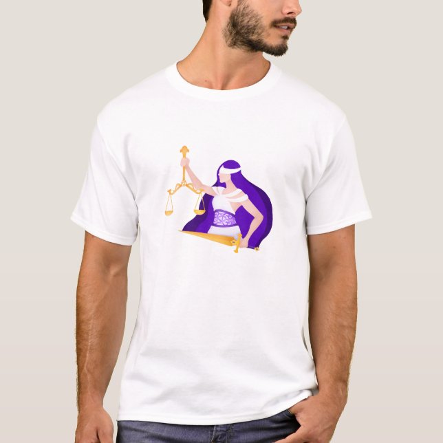 T - Shirt Lady Justice (Vorderseite)