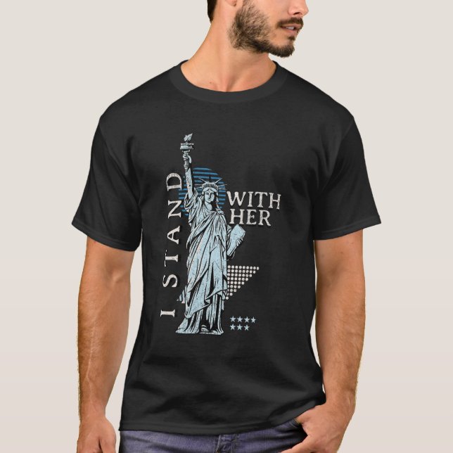 T-shirt Lady Liberty (Devant)