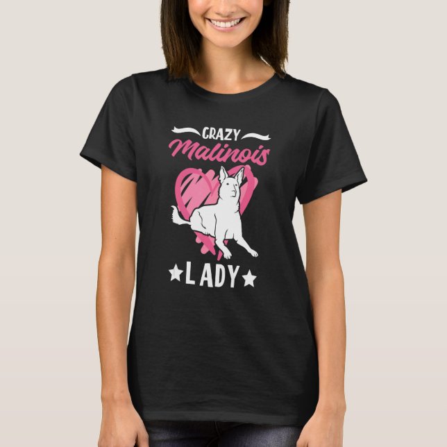 T-shirt Lady Malinois Belge Malinois (Devant)
