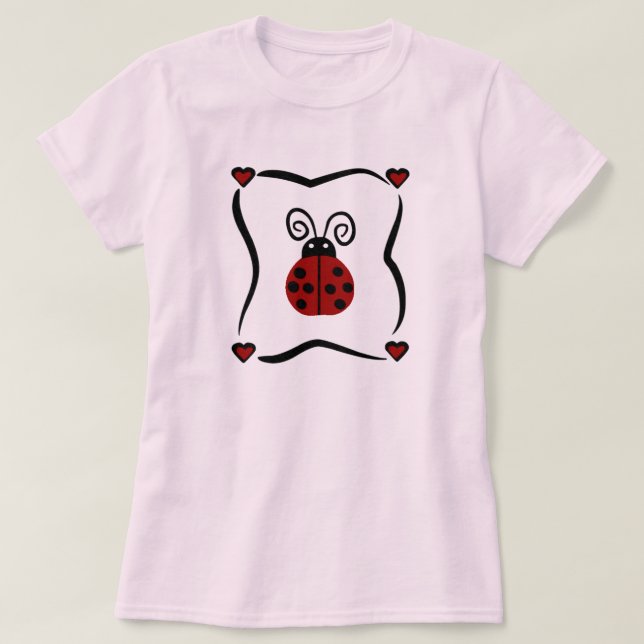 T-shirt LadyBug (Design devant)