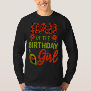 T-shirt Ladybug Anniversaire Papa De L'Anniversaire Annive