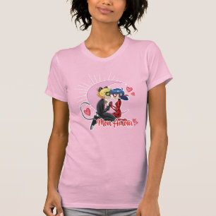 T-shirt Ladybug & Cat Noir   Mon Amour