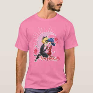 T-shirt Ladybug & Cat Noir   Mon Amour