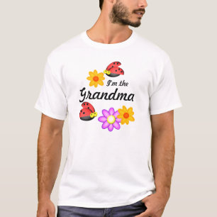 T-shirt Ladybug et Fleurs