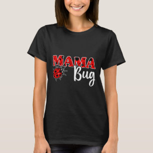 T-shirt Ladybug Maman De La Chemise Fille Anniversaire