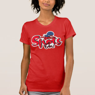 T-shirt Ladybug miraculeux   Spots allumés