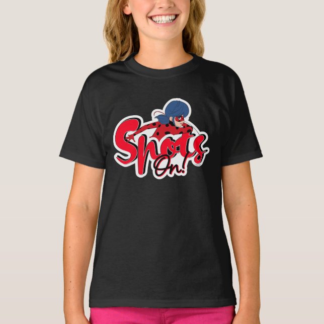 T-shirt Ladybug miraculeux | Spots allumés (Devant)
