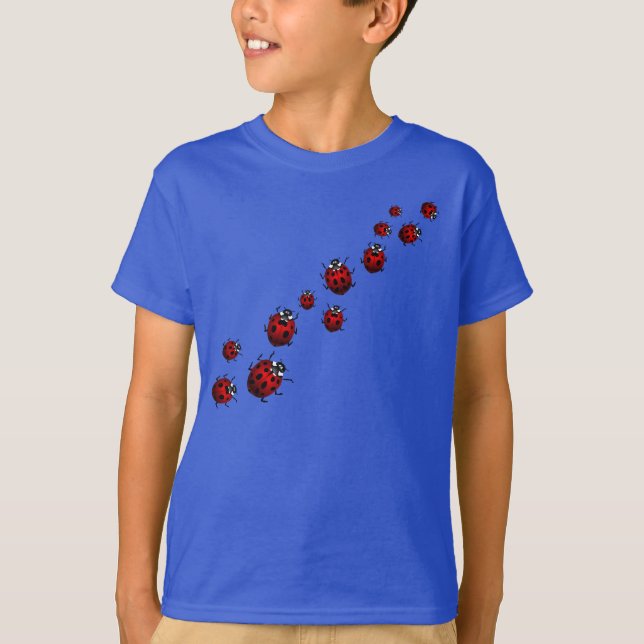T-shirt Ladybug Shirts La chemise Ladybird Eco-friendly de (Devant)