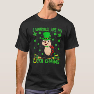 T-shirt Ladybugs Are My Lucky Charms Ladybug St. Patrick's
