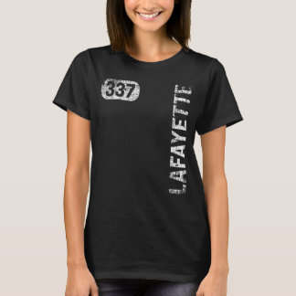 T-shirt Lafayette Louisiana 337 Indicatif régional Rétro V