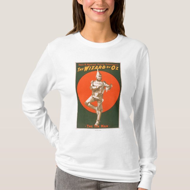 T-shirt "L'affiche #2 de théâtre musical de magicien d'Oz" (Devant)