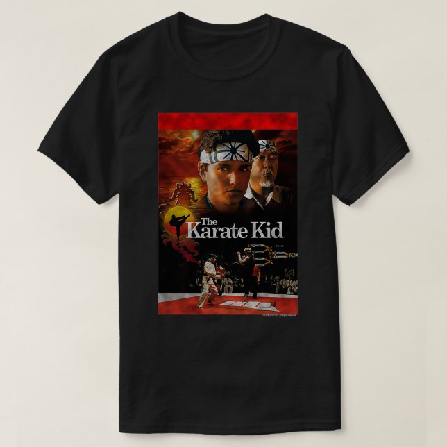 T-shirt L'affiche Karate Kid  (Design devant)