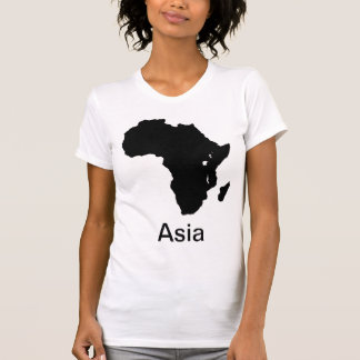 T-shirt L'Afrique Asie continente - faites l'amusement