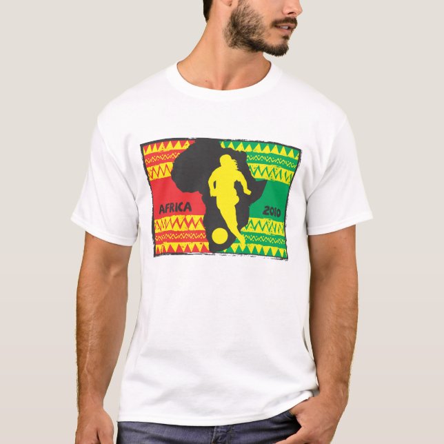 T-shirt L'Afrique pour l'Afrique par Zetuzakele - (Devant)