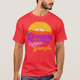 T-shirt L'AFRIQUE Toto Paroles Assurément Du Kilimandjaro
