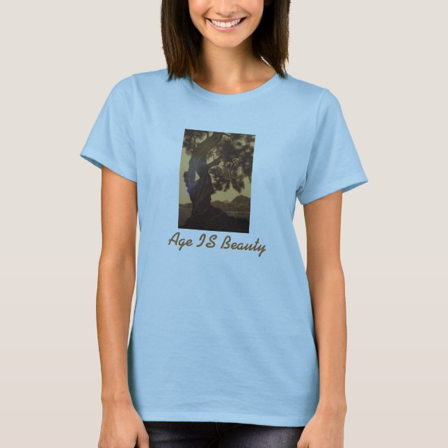 T-shirt L'âge EST beauté (Devant)