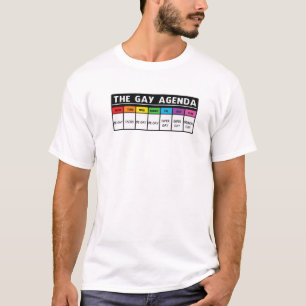 T-shirt L'agenda gay - Fierté LGBT