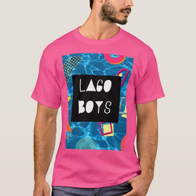 T-shirt Lago Boys Pool Party Actif (Devant)
