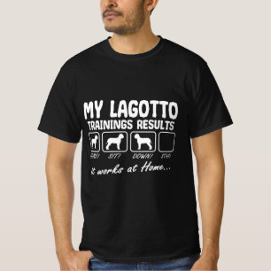 T-shirt Lagotto Romagnolo Dog Trainings Results Funny