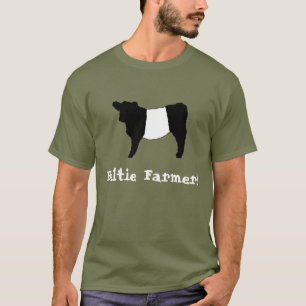T-shirt L'agriculteur de Beltie a ceinturé des bétail de