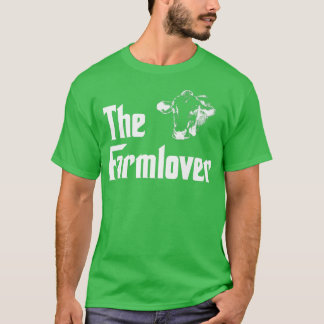 T-shirt L'agriculteur Funny Vaches de ferme fermier Humour