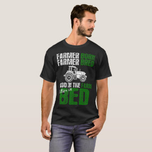 T-shirt L'agriculteur né par agriculteur a multiplié bon