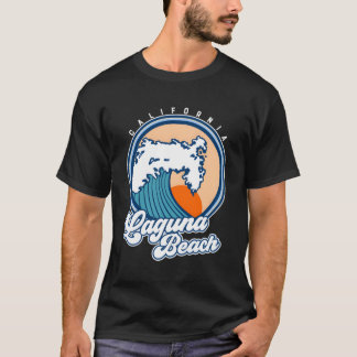 T-shirt Laguna Beach California Surf Wave