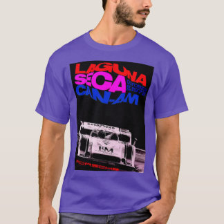 T-shirt LAGUNA SECA CANAM Vintage 1972 Grand Prix Auto Rac