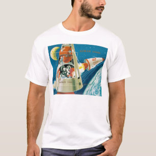 T-shirt Laika, le chien de l'espace
