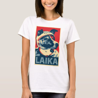 T-shirt Laika le chien de l'espace - Laika : Dessus de