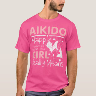 T-shirt L'Aikido Touché Comme Une Fille