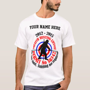 T-shirt laiss de chasse de squatch