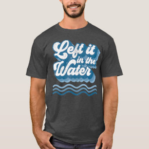 T-shirt Laissé Dans L'Eau Rétro Baptême Chrétien